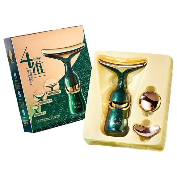 Happydeer 4D Lifting Massage Instrument High-Frequency Vibration Spa-Level Care 360 Degree Essence Stimulation Massage Device