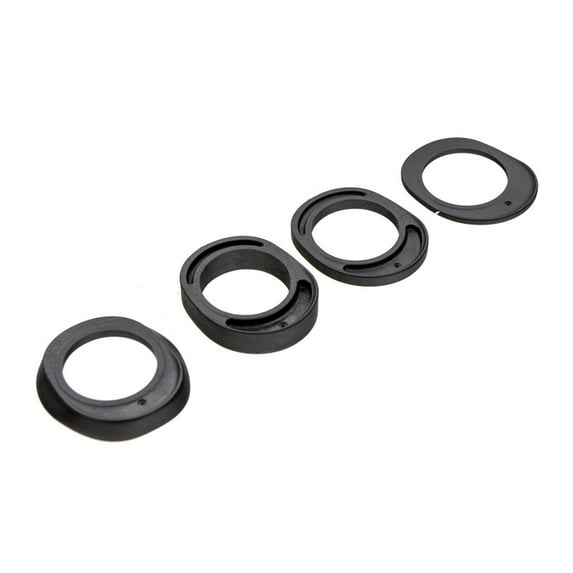Happydeer 4Pcs/Set Drop Bar Washer Universal Sturdy Plastic Anti Corrosion Handlebar Washer for Outdoor
