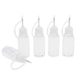 thumbnail image 1 of Happydeer 5Pcs 10ml Empty Squeezable Liquid Dropper Filling Bottles with Needle Tip Cap, 1 of 1