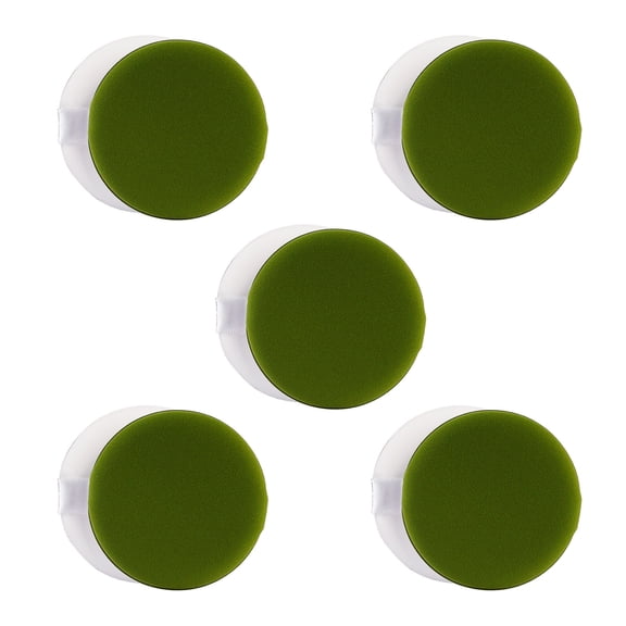 Happydeer 5Pcs/Set Round Makeup Egg Sponges Wet Dry Dual Use BB Cream Powder Puff Tool