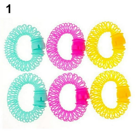 Happydeer 6/8Pcs Convenient Hair Magic Curler Rollers Spiral Curls Hair Styling DIY Tools