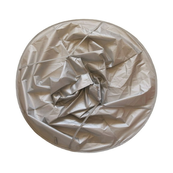 Happydeer Adult Barber Cloak Silver-Gray Foldable Three-dimensional Haircut Cape Apron Combo for Professional Hair Styling