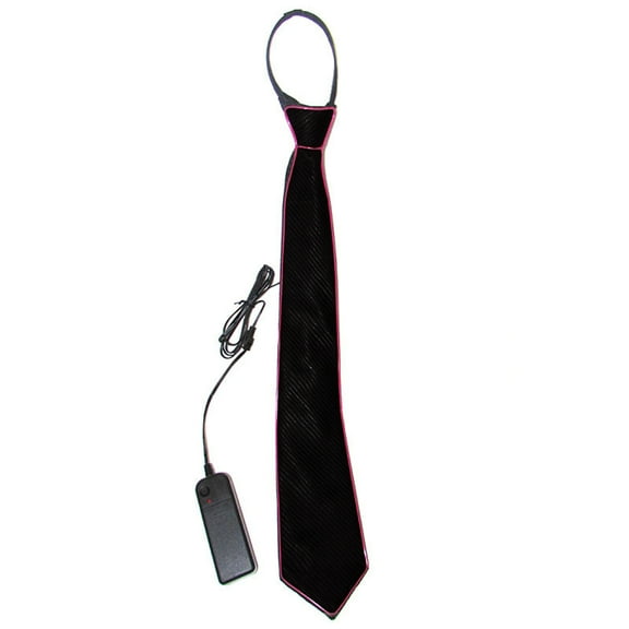 Happydeer Bow Tie LED Glow in The Dark Adjustable Flashing Speed Multiple Light Colors for Parties Weddings Halloween Cosplay (Purple)