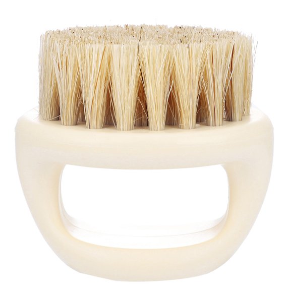 Happydeer Bristle Mustache Beard Comb Shaving Brush Men Facial Hair Trimmer Cleaning Tool
