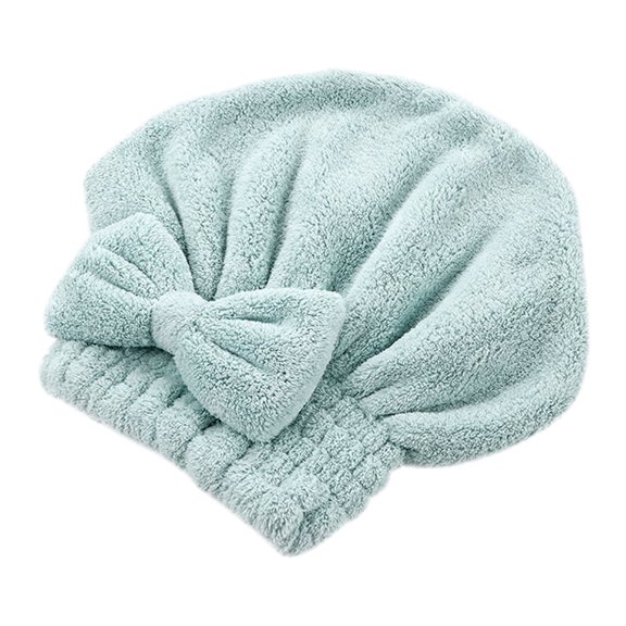 Happydeer Coral Velvet Quick Dry Hair Hat Super Absorbent Shower Head Wrap Towel Bath Cap