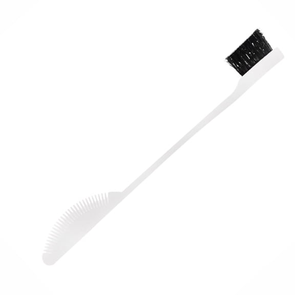 Happydeer Dual End Hairline Brush Multifunctional ABS Beauty Double Side Hair Comb Control Styling Brush for Home Use