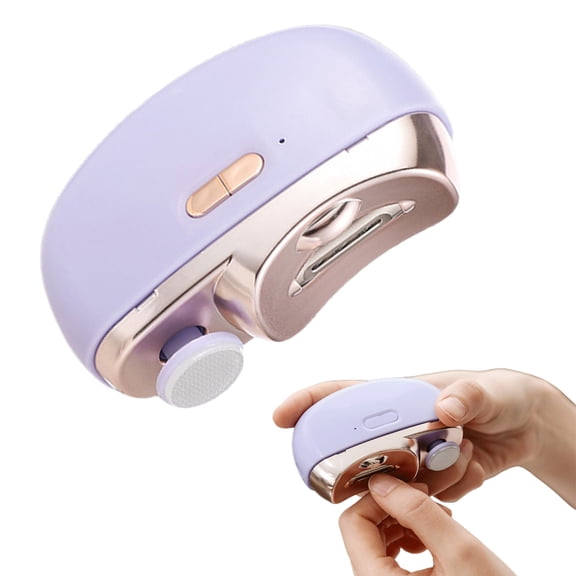 Happydeer Electric Automatic Nail Clipper with Light Rechargeable Fingernail Trimmer Nail Clipper for Smooth And Safe Manicures