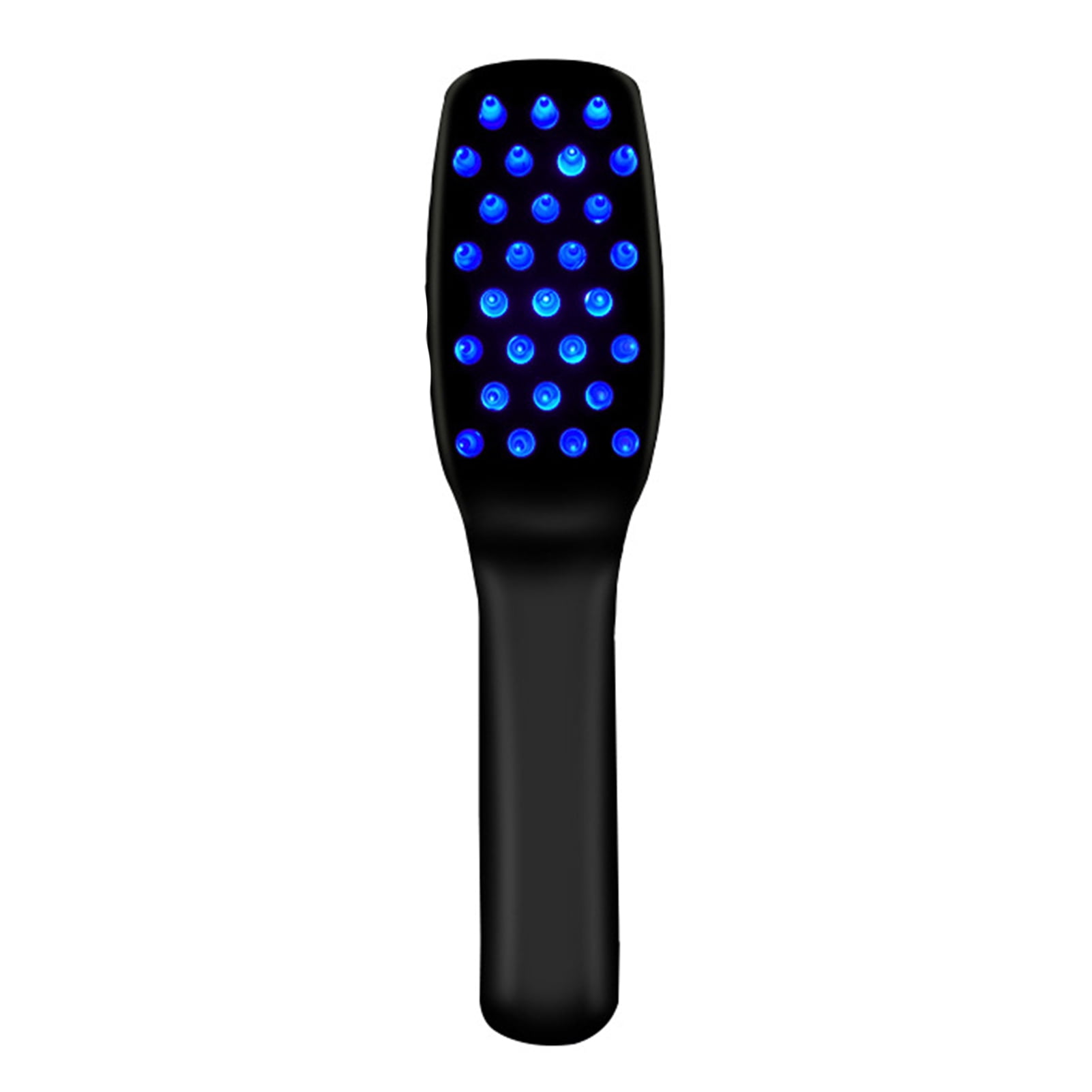 Happydeer Electric Hair Growth Comb Professional Scalp Massager Red Blue Light Therapy Hair Loss Treatment Portable Electric Massage Brush for Thinning Hair