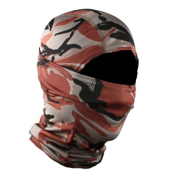 Happydeer Face Cover Camouflage Print Sun Protection Polyester Hunting Camo Neck Gaiter for Outdoor