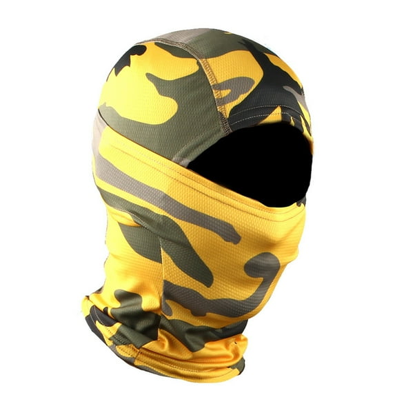 Happydeer Face Cover Camouflage Print Sun Protection Polyester Hunting Camo Neck Gaiter for Outdoor