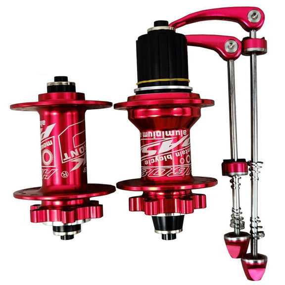 Happydeer Front/Rear Bike Hub Not Easily Deformed Long Service Life Useful Durable Quick Release Hub for Bicycle