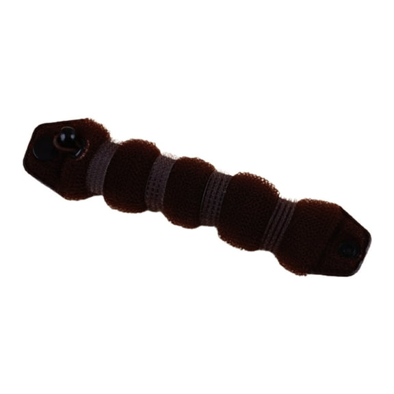 Happydeer Hair Maker Snap Design Elastic Nylon Styling Tool DIY Hair Ring Shaper Hair Scrunchies for Girls