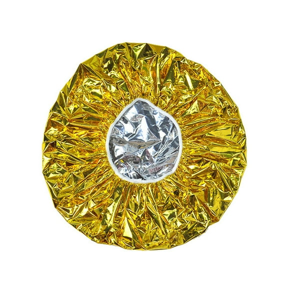 Happydeer Hair Processing Cap Good Insulation Reusable Skin-friendly Silver Foil Deep Conditioning Cap for Home