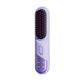 thumbnail image 1 of Happydeer Hair Straightener Brush 4 Temperatures Adjustable Fast Heating Type-C Rechargeable Cordless Negative Ions Hot Brush Electric Fluffy Curly Hair Styling Detangling Comb, 1 of 13