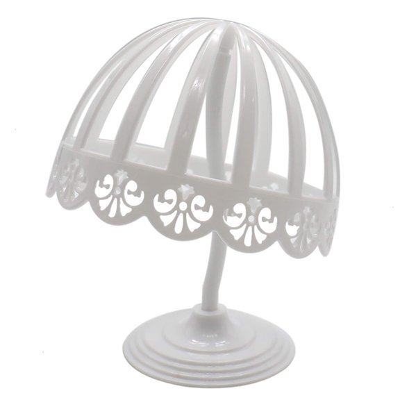 Happydeer Hats Stand Adjustable Dome Design ABS Elastic Cap Showing Stand for Home