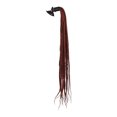 thumbnail image 1 of Happydeer Helmet Braid Pigtails Realistic Removable Gradient Women Motorcycle Helmet Dirty Braid Cycling Equipment, 1 of 13