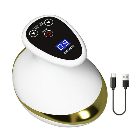 Happydeer Intelligent Electric Massager for Women Men Vacuum Negative Pressure Suction Body Massage 9 Levels Heating Cupping Device USB Rechargeable Body Scraping Massager for Home Travel