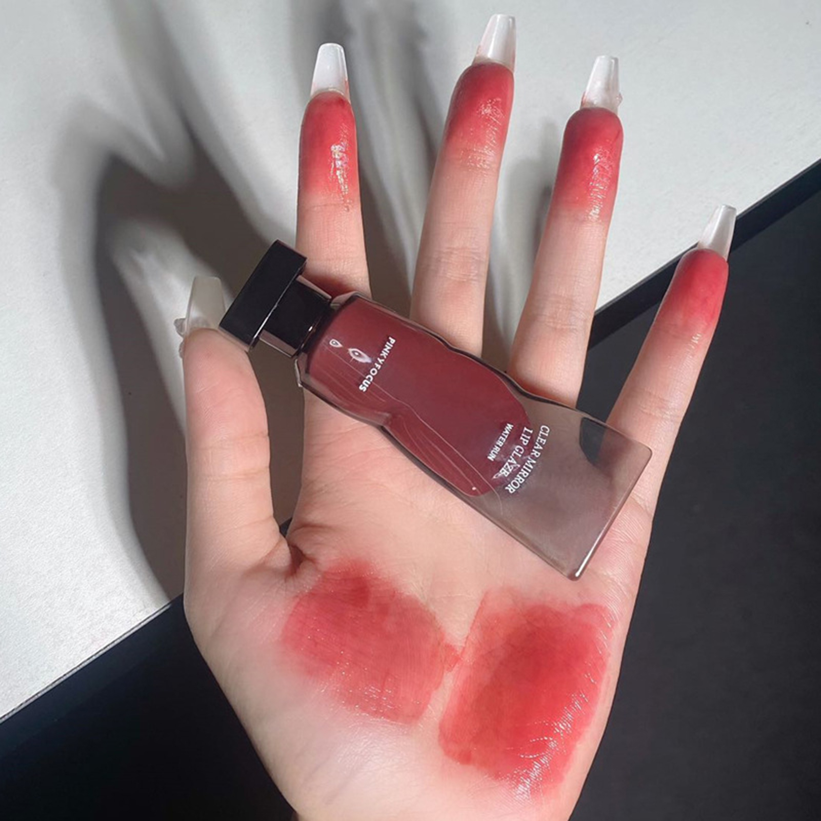 Happydeer Lip Glaze Vibrant Color Gentle Texture Bright Silky Lasting ...