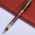 thumbnail image 1 of Happydeer Luxury Fountain Pen Writing - Elegant Fancy Nice Gift Pen for Signature Executive Business Office Supplies, 1 of 12