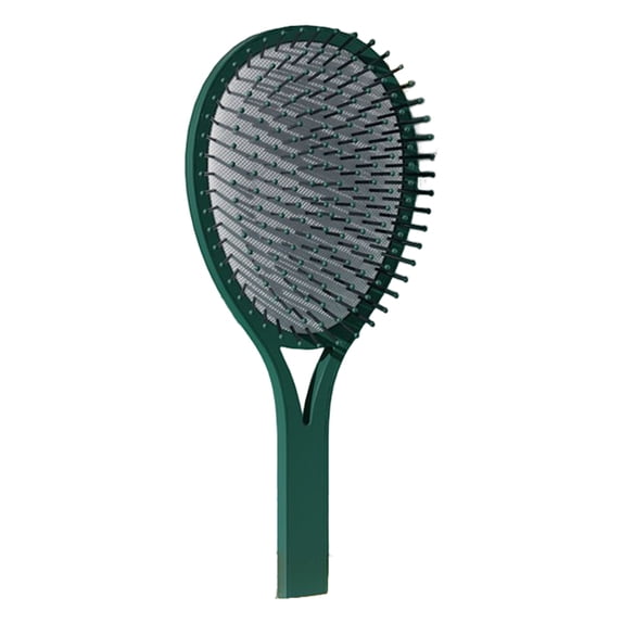 Happydeer Massage Comb Anti-slip Long Handle 147 Teeth Tangle-free Hair Brush Handheld Anti-static Curling Hair Comb Salon Styling Tool