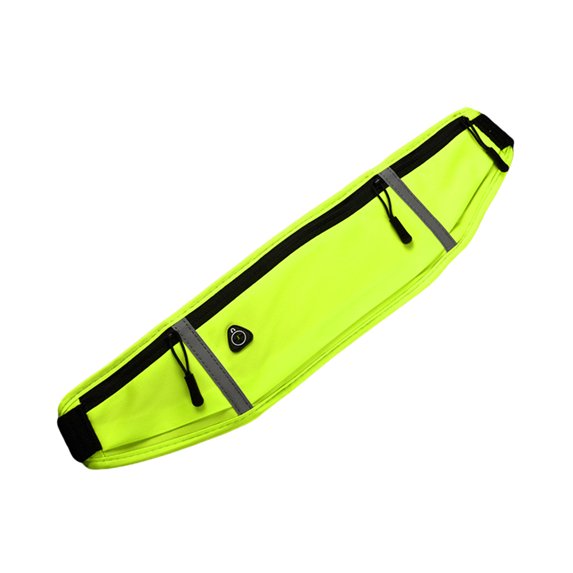 Happydeer Multifunctional Slim Running Belt Fanny Pack with 3 Pockets Large Capacity Waterproof Waist Bag Men Women Sports Phone Pouch for Outdoor Hiking Traveling Cycling Fashion Sports Accessories