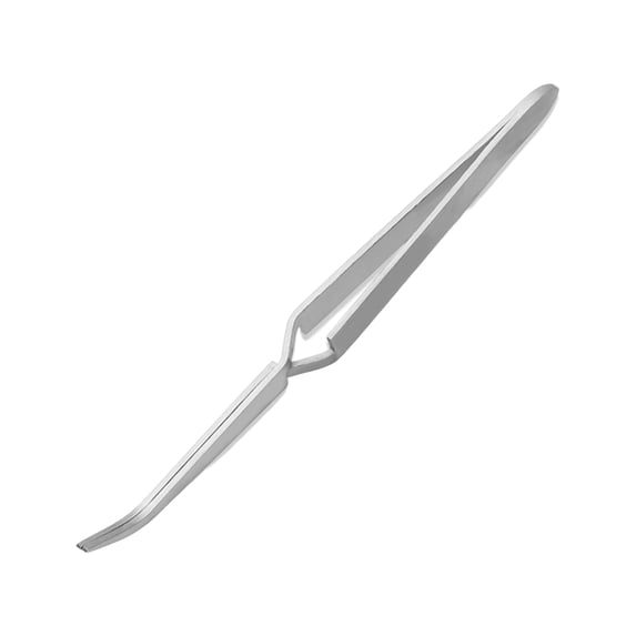 Happydeer Nail Art Sculpting Clip Non-deformable Corrosion Resistant Cross-design Multi-function Stainless Steel Nail Shaping Curve Tweezer Nail Tool