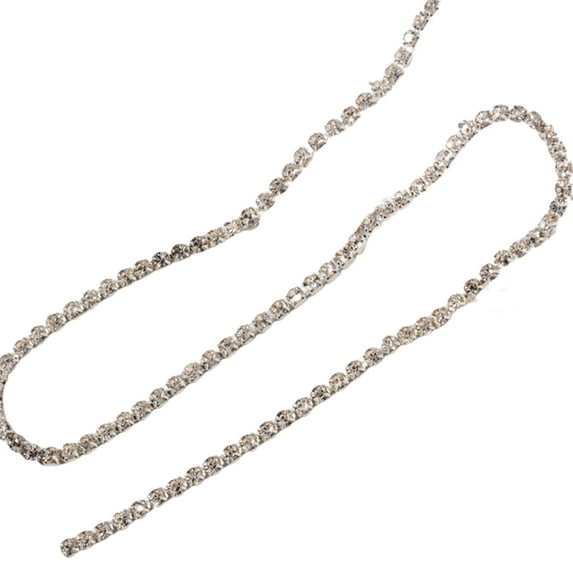 Happydeer Nail Chain Exquisite DIY Lightweight Three-dimensional Metal Rhinestone Jewelry Nail Chain for Finger