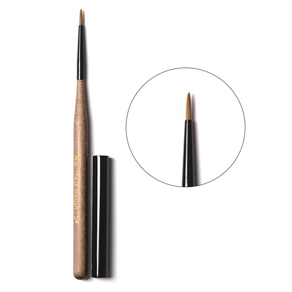 Happydeer Nail Liner Brush Anti-Slip Convenient Drawing Liner Brush DIY Fine Details Manicure Tools for Lady