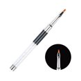 thumbnail image 1 of Happydeer Nail Liner Brush Handheld Ergonomics Handle Ultra Thin Glitter Brush Powder Nylon Gradient Pen Nail Art Brush for Manicure, 1 of 13