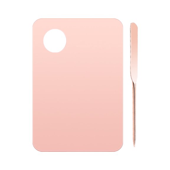 Happydeer Nail Palette Customize Your Nail Colors with Smooth Textured Nail Art Palette with a Tuning Rod Acrylic Plate