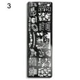 thumbnail image 1 of Happydeer Nail Stamping Plates Human Face Design Multiple Pictures Solid Manicure Art Stainless Steel Printing Plate for Girl, 1 of 13