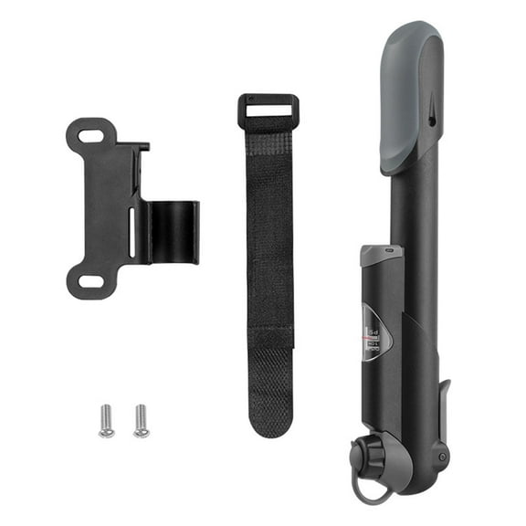 Happydeer Portable 120PSI Bike Pump with Gauge Ergonomic Handle Bike Inflator Labor-Saving Inflation Handheld Bicycle Tire Pump