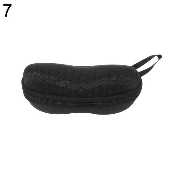Happydeer Portable Crush Resistant Sun Glasses Spectacles Case Zipper Storage Box Holder