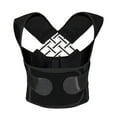 thumbnail image 1 of Happydeer Posture Corrector Adjustable Breathable Men Women Students Back Support Shoulder Back Brace Anti-hunchback Correction Belt Strap, 1 of 13