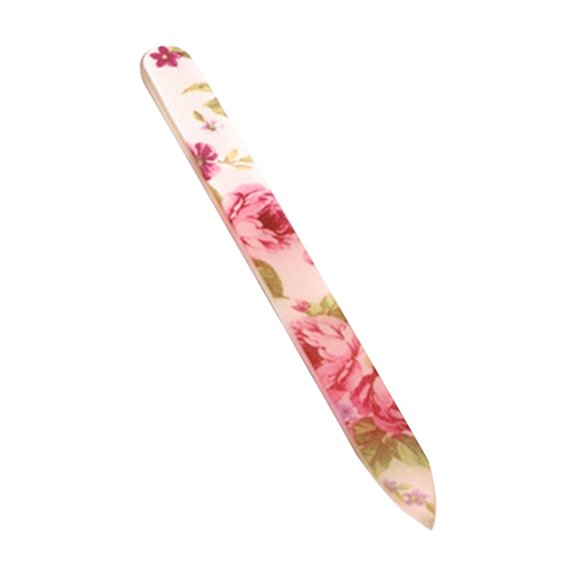 Happydeer Professional Durable Glass Nail Art Files Buffer Manicure Device Polisher Tool