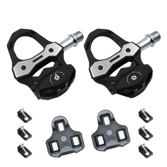 Happydeer Road Bike Bicycle Carbon Fiber Cycling Anti-slip Pedals Cleats for LOOK Keo