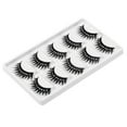 thumbnail image 1 of Happydeer Shiny Rhinestone Fiber False Eyelashes Thick Long Natural Lashes Extensions, 1 of 5