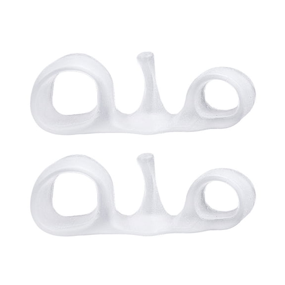 Happydeer Soft Silicone Hallux Valgus Orthosis Toes Overlap Repair Corrector Foot Care