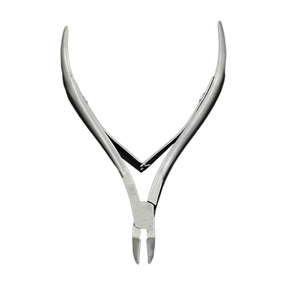Happydeer Stainless Steel Nail Art Finger Cuticle Nipper Clipper Manicure Plier Cutter Tool