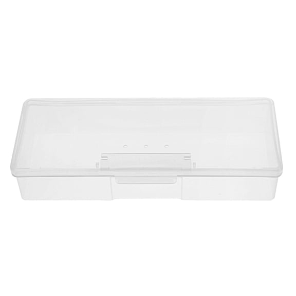 Happydeer Storage Box Transparent Multifunctional Plastic Nail Storage Organizer Case for Cosmetic