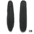 thumbnail image 1 of Happydeer Synthetic Fiber Claw Clip-in Ponytail Wig Long Straight Hair Extension Hairpiece, 1 of 13