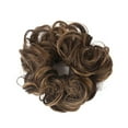 thumbnail image 1 of Happydeer Synthetic Fiber Curly Chignon Fake Hair Extension Bun Wig Hairpiece for Women, 1 of 13