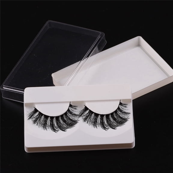 Happydeer Thicken Plastic Empty Storage Case Box Container Holder for False Eyelash Care