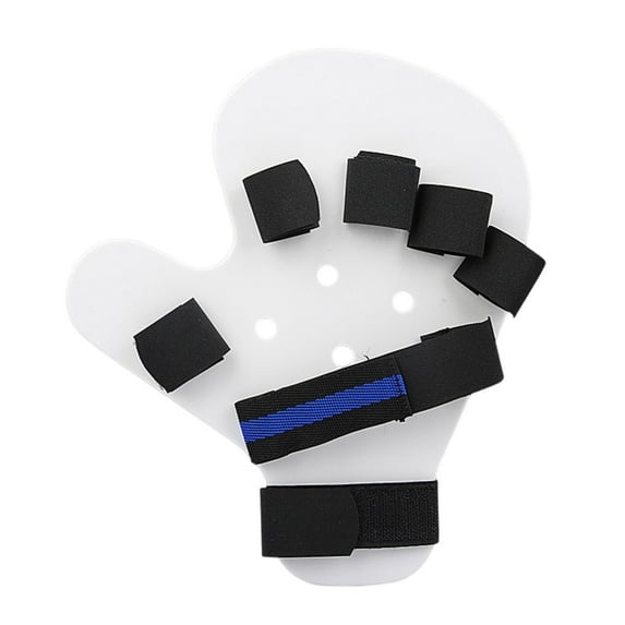 Happydeer Trigger Finger Splint Multi Finger Brace for Middle Index Pinky & Ring Fingers Five Finger Separator Hand Brace with Finger Support Straightening Broken Finger Protector