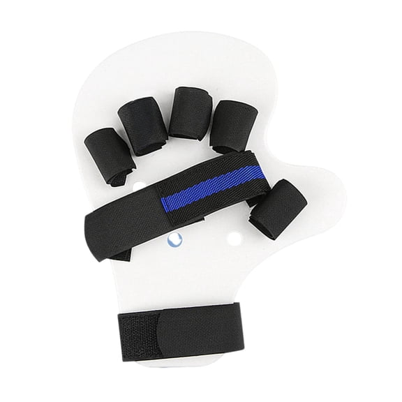Happydeer Trigger Finger Splint Multi Finger Brace for Middle Index Pinky & Ring Fingers Five Finger Separator Hand Brace with Finger Support Straightening Broken Finger Protector
