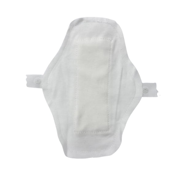 Happydeer Underwear Lining Cloth Washable Strong Water Absorption with Waterproof Layer Hypoallergenic Cotton Sanitary Pad for Wife
