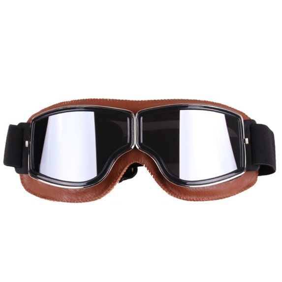 Happydeer Universal Outdoor Windproof Vintage Motorcycle Goggles Motorbike Helmet Glasses