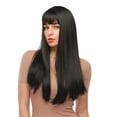 thumbnail image 1 of Happydeer Women 28 Inch Synthetic Hair Extension Heat Resistant Long Straight Hairpiece, 1 of 11