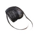 thumbnail image 1 of Happydeer Women Fake Hair Clip Air Bangs Wig Full Thin Neat Fringe Extension Hairpiece, 1 of 6