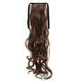 thumbnail image 1 of Happydeer Women Fashion Long Fluffy Curly Fake Ponytail Wig Hairpiece False Hair Extension, 1 of 9